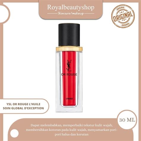 ysl or rouge l'huile soin global d'exception|ysl beauty international.